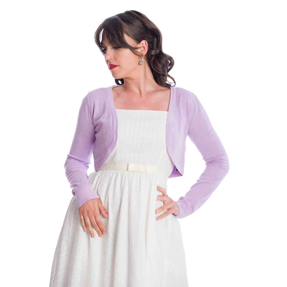 Banned - Flickers Bolero - Pastel purple